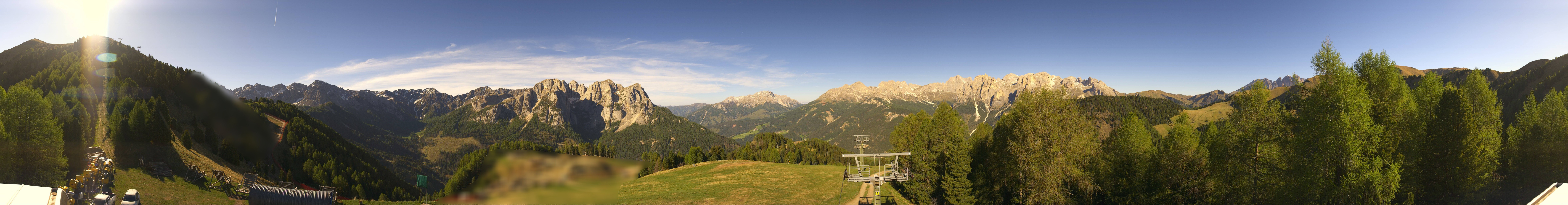 Archiv Foto Webcam Panorama Pozza di Fassa - Buffaure