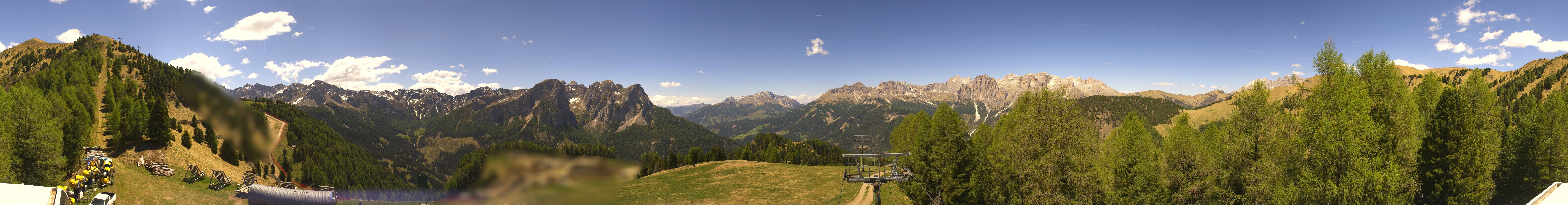 Archiv Foto Webcam Panorama Pozza di Fassa - Buffaure