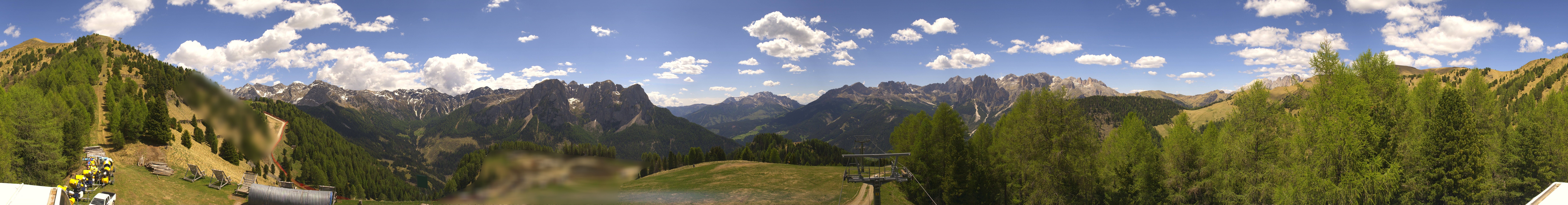 Archiv Foto Webcam Panorama Pozza di Fassa - Buffaure