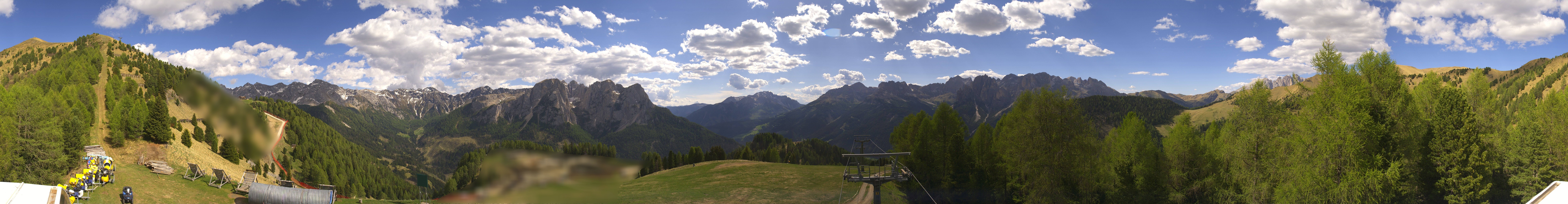 Archiv Foto Webcam Panorama Pozza di Fassa - Buffaure