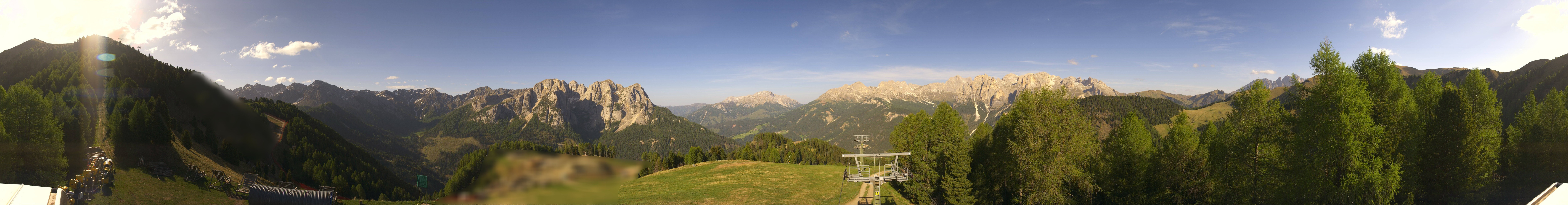 Archiv Foto Webcam Panorama Pozza di Fassa - Buffaure