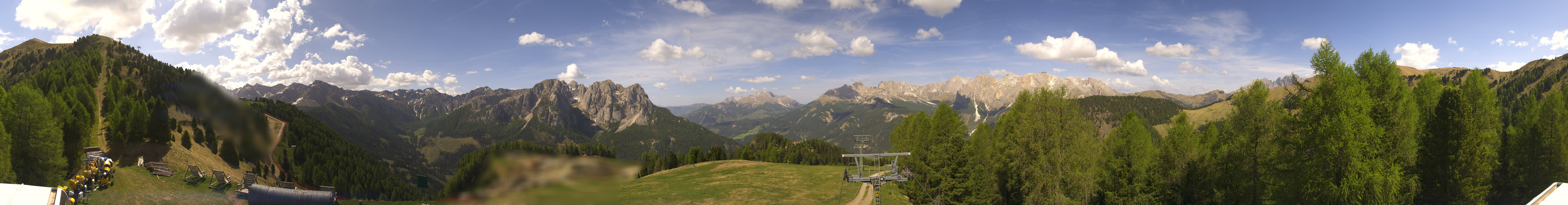 Archiv Foto Webcam Panorama Pozza di Fassa - Buffaure