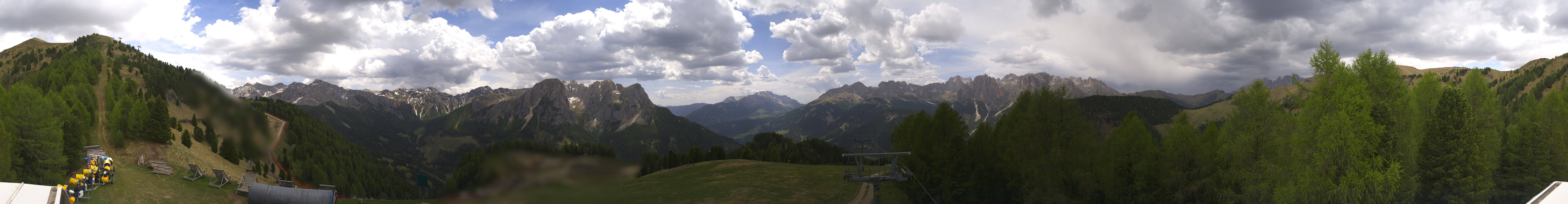 Archiv Foto Webcam Panorama Pozza di Fassa - Buffaure
