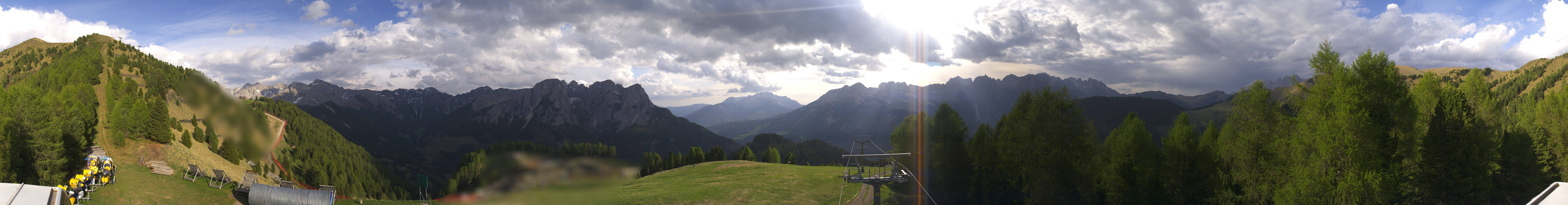 Archiv Foto Webcam Panorama Pozza di Fassa - Buffaure