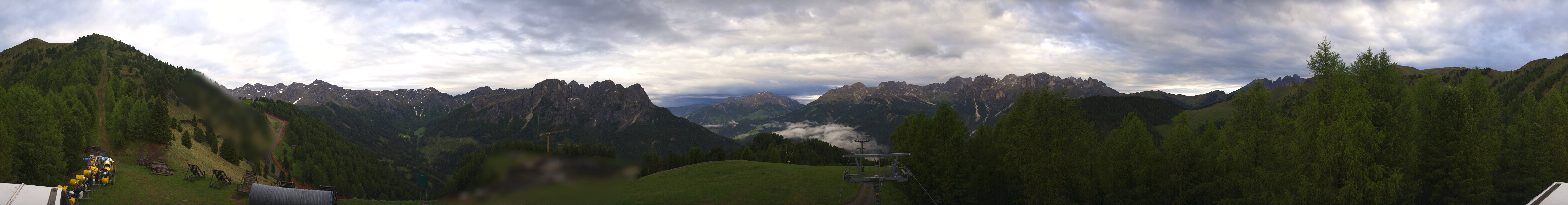 Archiv Foto Webcam Panorama Pozza di Fassa - Buffaure