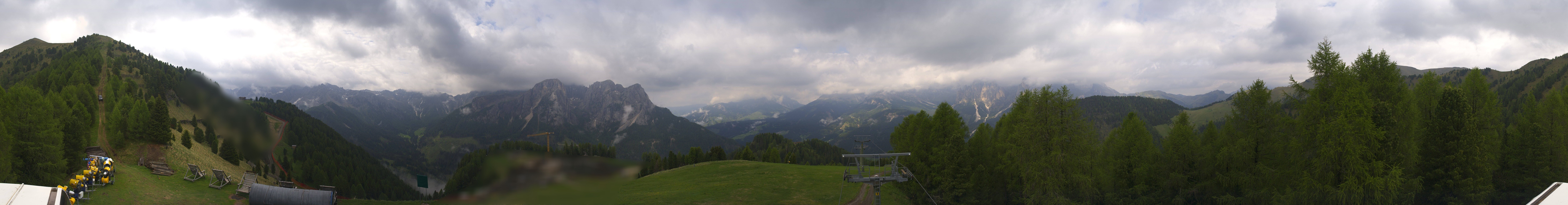 Archiv Foto Webcam Panorama Pozza di Fassa - Buffaure