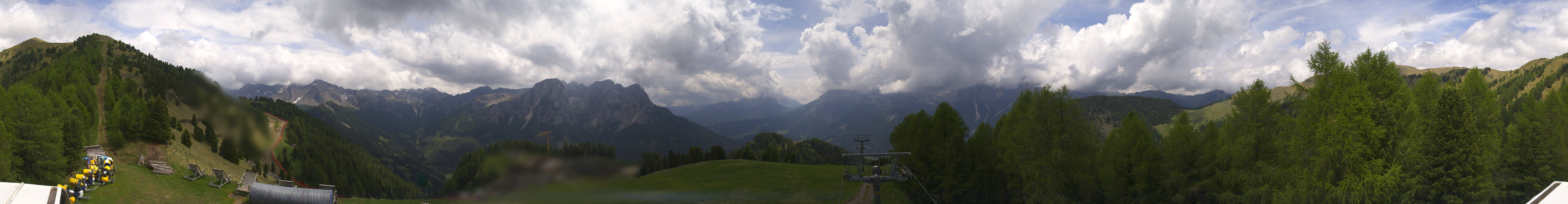 Archiv Foto Webcam Panorama Pozza di Fassa - Buffaure