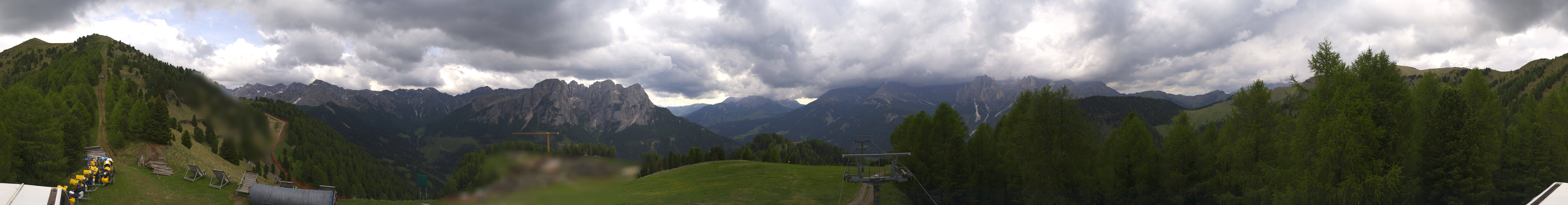 Archiv Foto Webcam Panorama Pozza di Fassa - Buffaure
