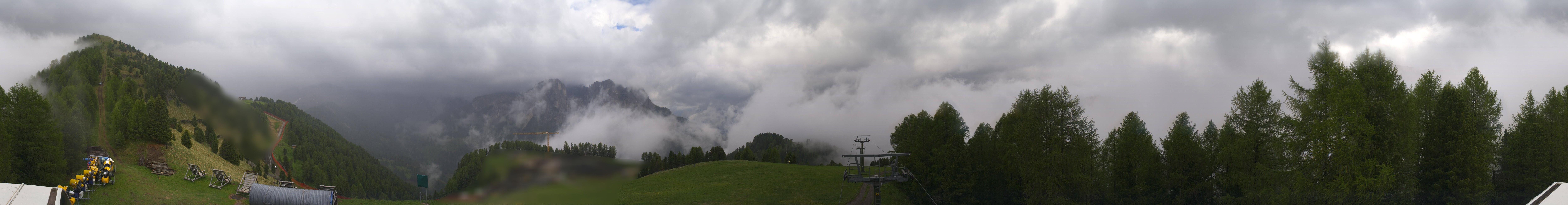 Archiv Foto Webcam Panorama Pozza di Fassa - Buffaure