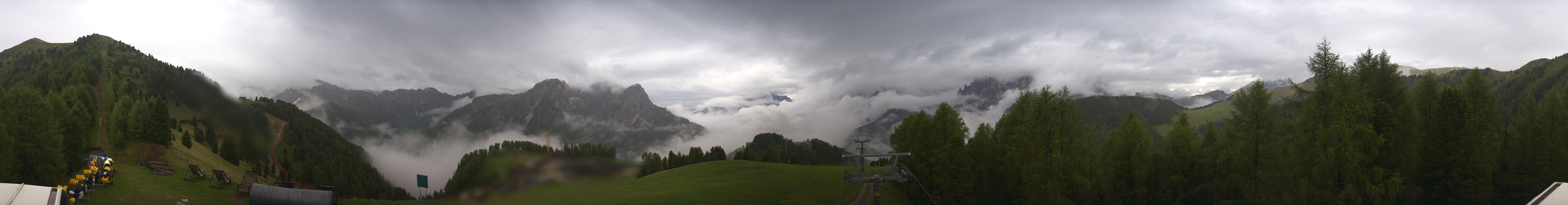 Archiv Foto Webcam Panorama Pozza di Fassa - Buffaure