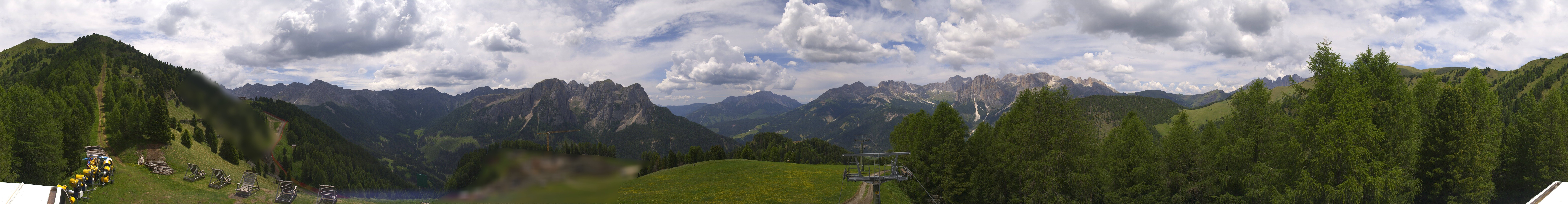 Archiv Foto Webcam Panorama Pozza di Fassa - Buffaure