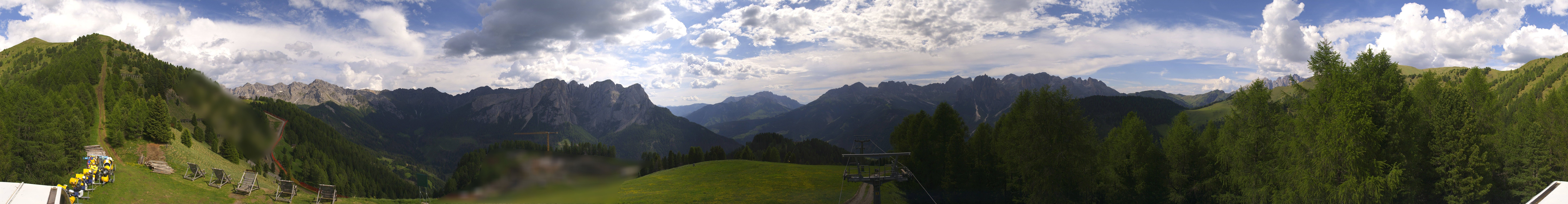 Archiv Foto Webcam Panorama Pozza di Fassa - Buffaure