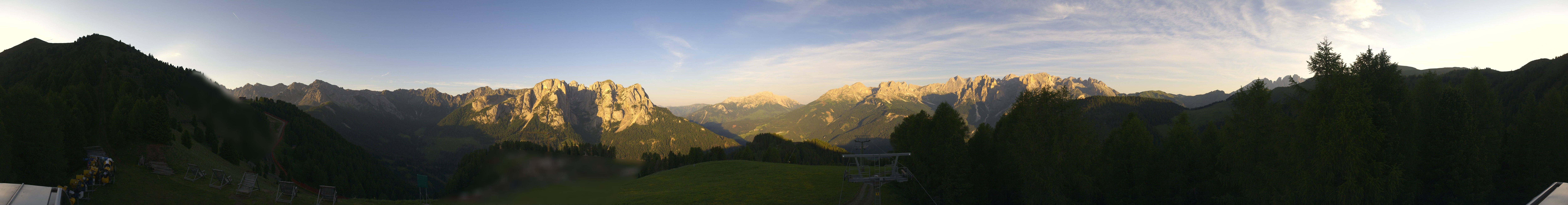 Archiv Foto Webcam Panorama Pozza di Fassa - Buffaure