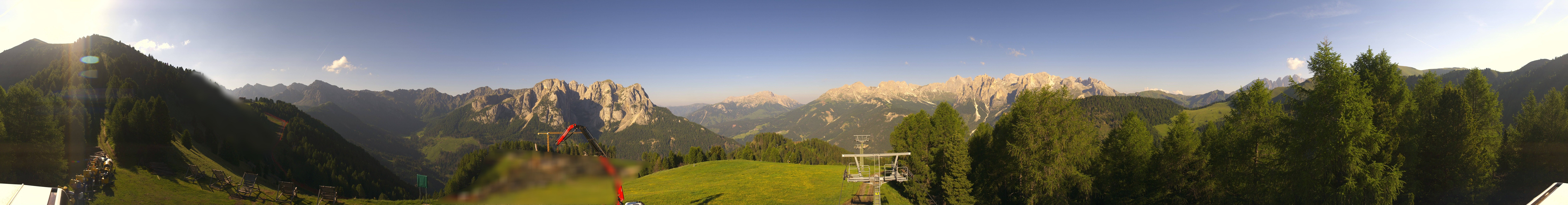 Archiv Foto Webcam Panorama Pozza di Fassa - Buffaure