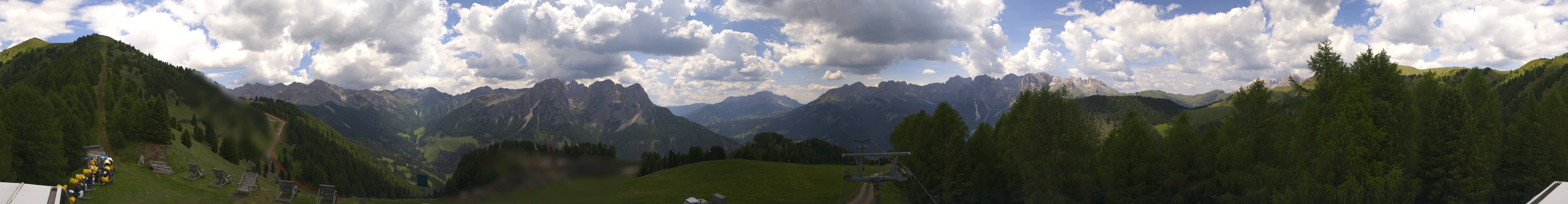 Archiv Foto Webcam Panorama Pozza di Fassa - Buffaure