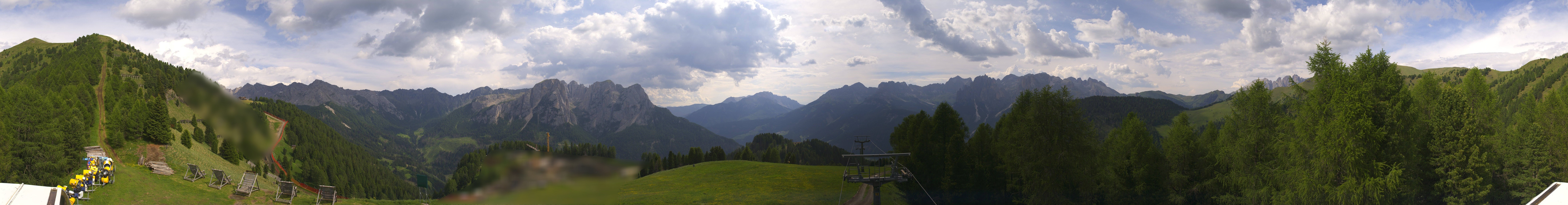 Archiv Foto Webcam Panorama Pozza di Fassa - Buffaure