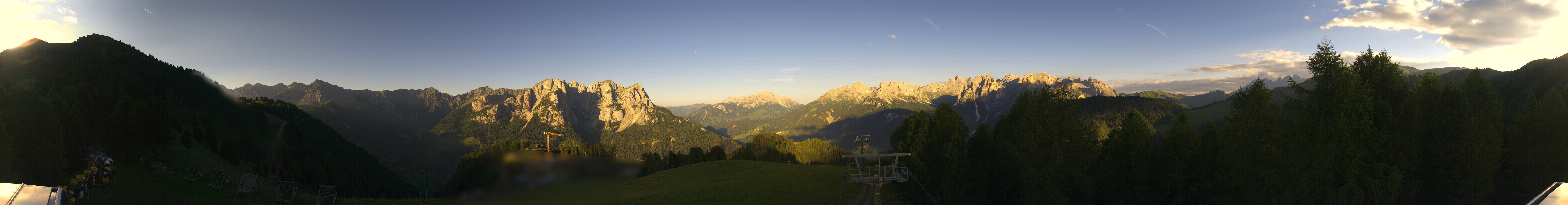 Archiv Foto Webcam Panorama Pozza di Fassa - Buffaure