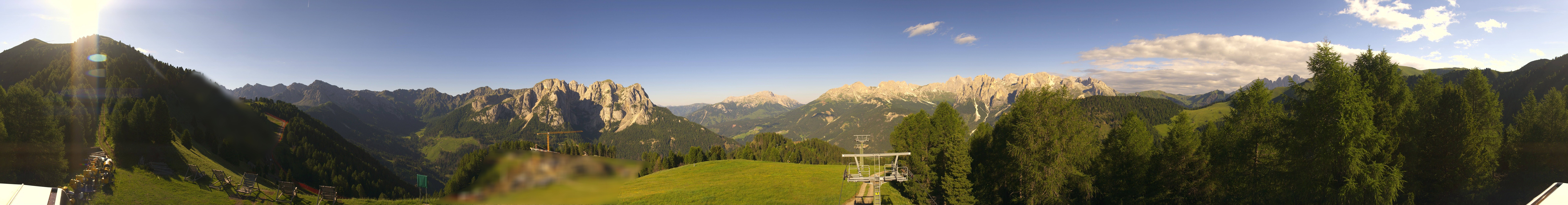 Archiv Foto Webcam Panorama Pozza di Fassa - Buffaure