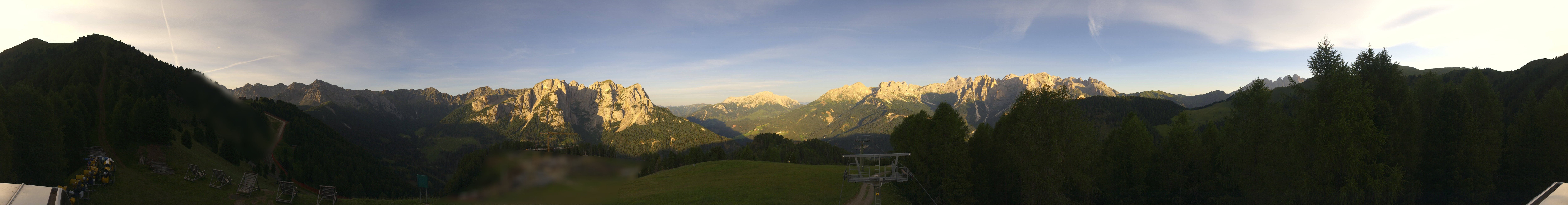 Archiv Foto Webcam Panorama Pozza di Fassa - Buffaure