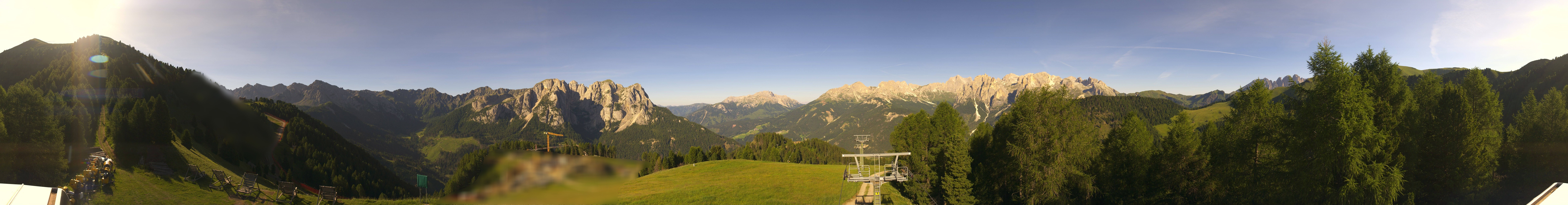 Archiv Foto Webcam Panorama Pozza di Fassa - Buffaure