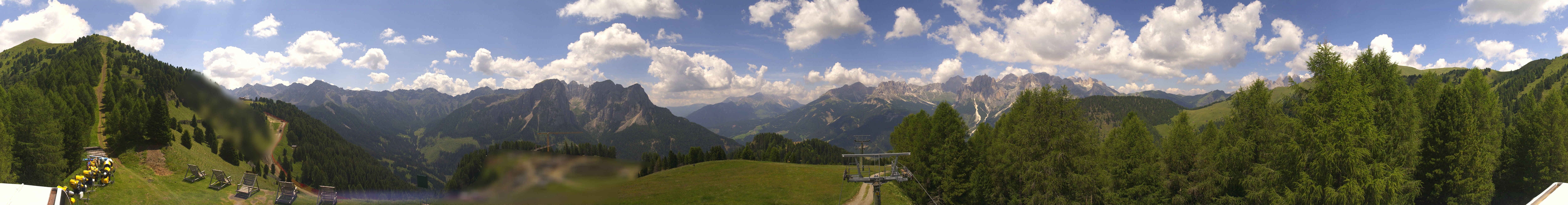 Archiv Foto Webcam Panorama Pozza di Fassa - Buffaure