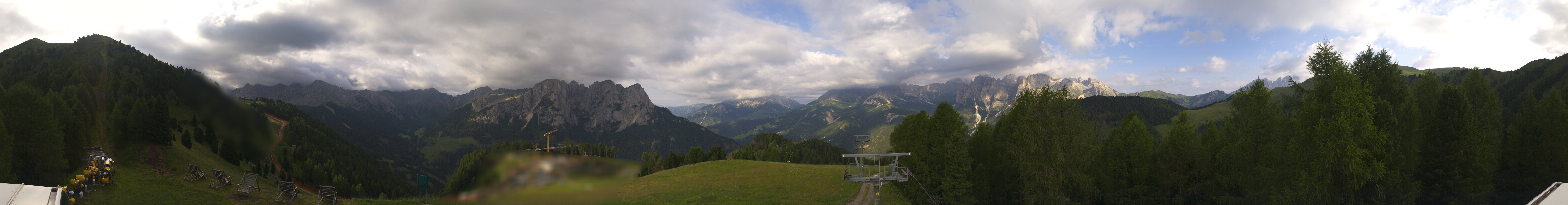 Archiv Foto Webcam Panorama Pozza di Fassa - Buffaure