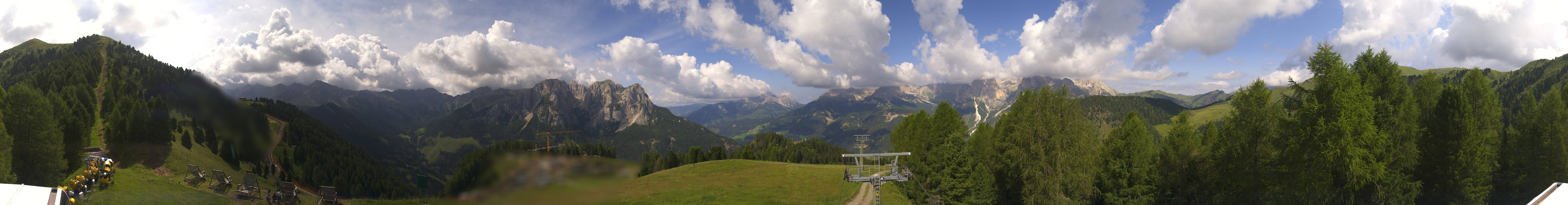 Archiv Foto Webcam Panorama Pozza di Fassa - Buffaure