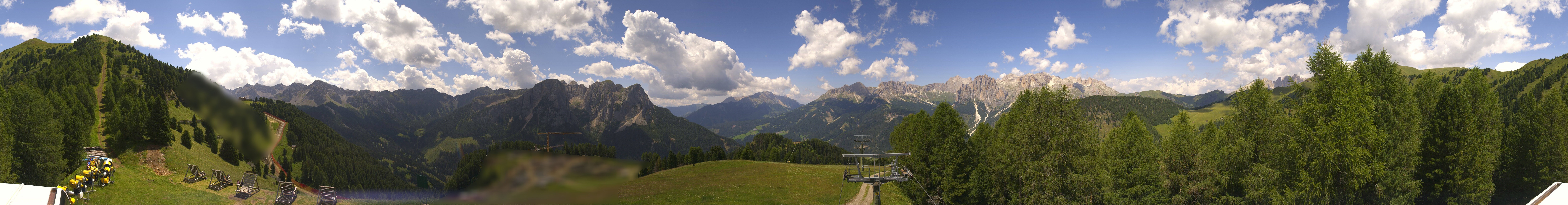 Archiv Foto Webcam Panorama Pozza di Fassa - Buffaure