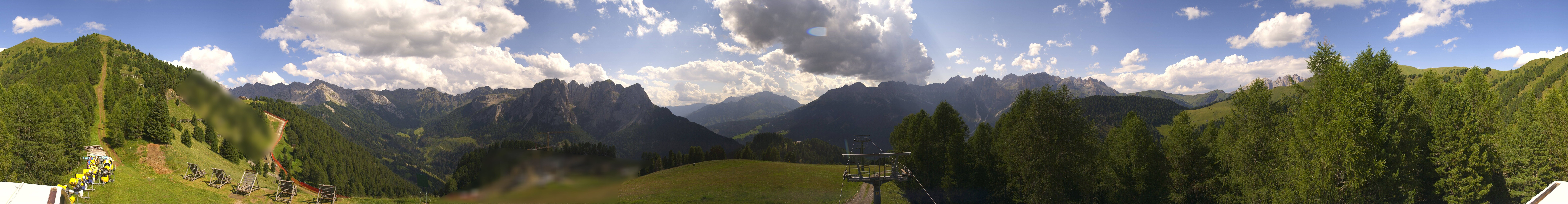 Archiv Foto Webcam Panorama Pozza di Fassa - Buffaure