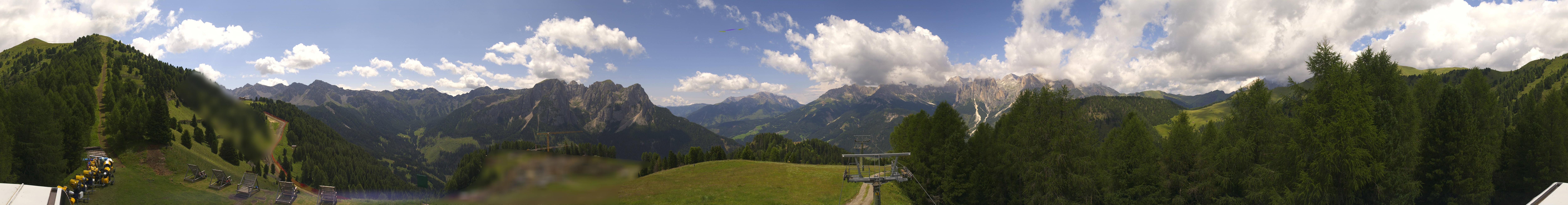 Archiv Foto Webcam Panorama Pozza di Fassa - Buffaure