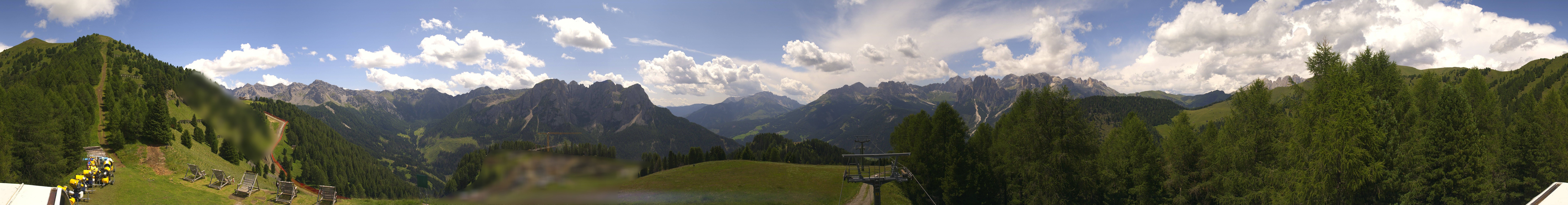 Archiv Foto Webcam Panorama Pozza di Fassa - Buffaure