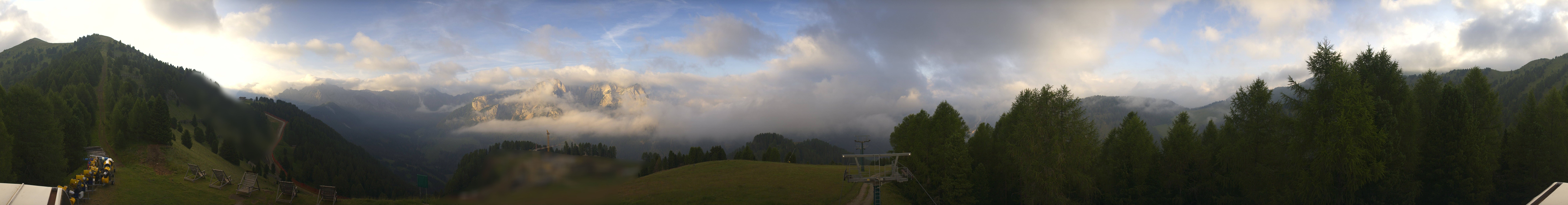 Archiv Foto Webcam Panorama Pozza di Fassa - Buffaure