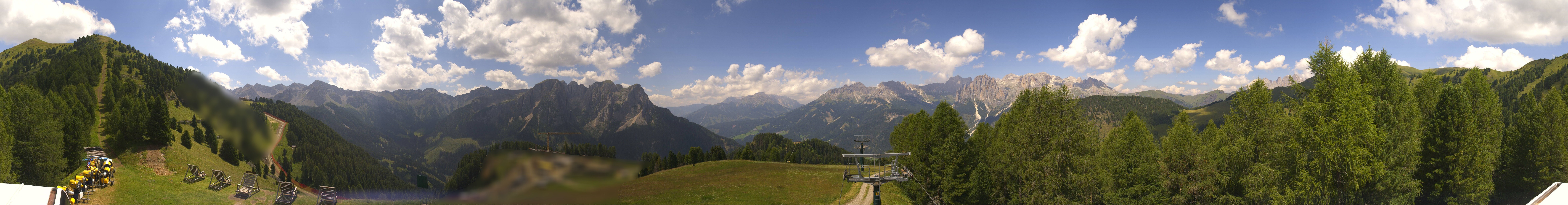 Archiv Foto Webcam Panorama Pozza di Fassa - Buffaure