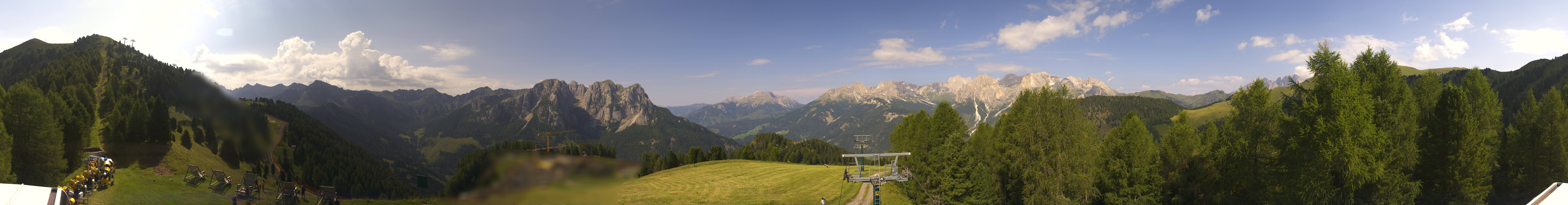 Archiv Foto Webcam Panorama Pozza di Fassa - Buffaure