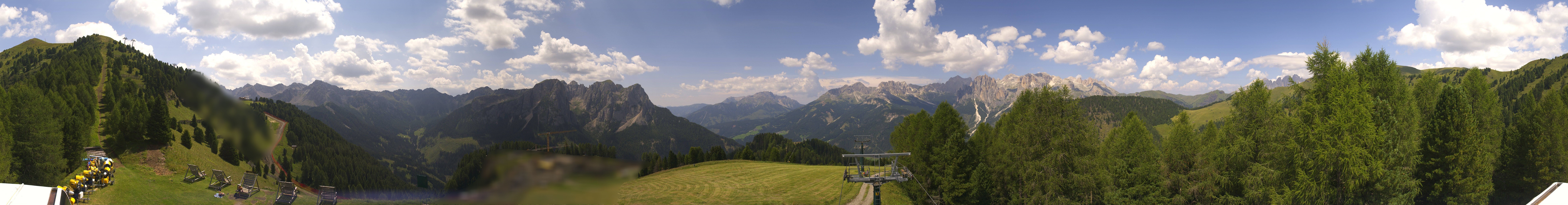 Archiv Foto Webcam Panorama Pozza di Fassa - Buffaure