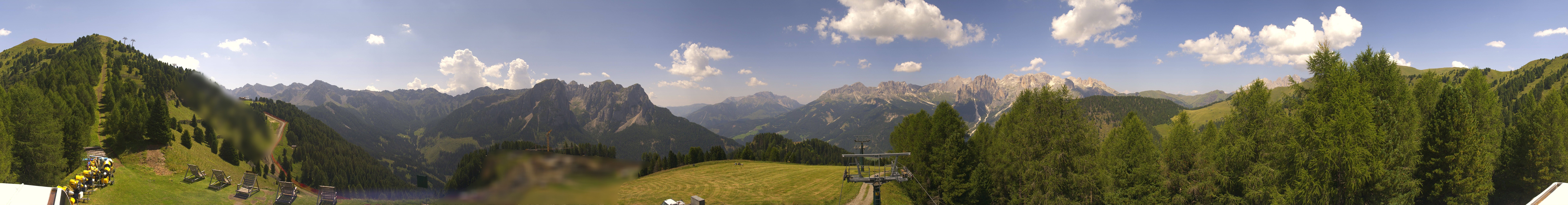 Archiv Foto Webcam Panorama Pozza di Fassa - Buffaure