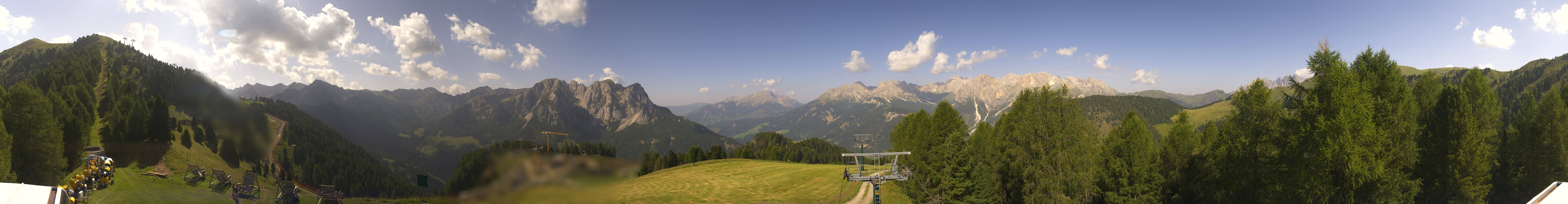 Archiv Foto Webcam Panorama Pozza di Fassa - Buffaure