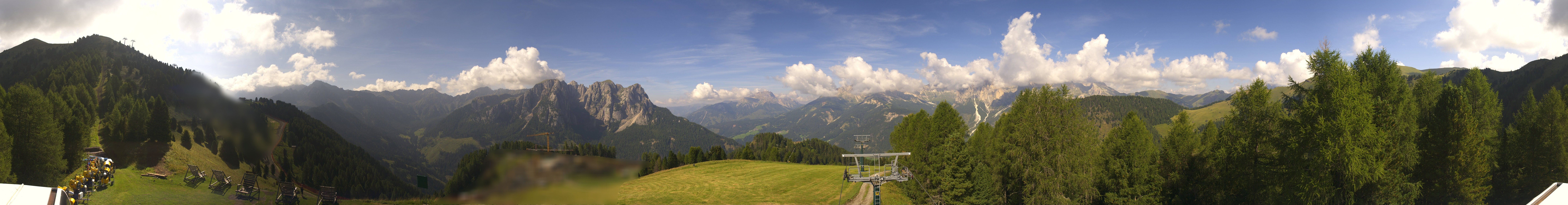 Archiv Foto Webcam Panorama Pozza di Fassa - Buffaure
