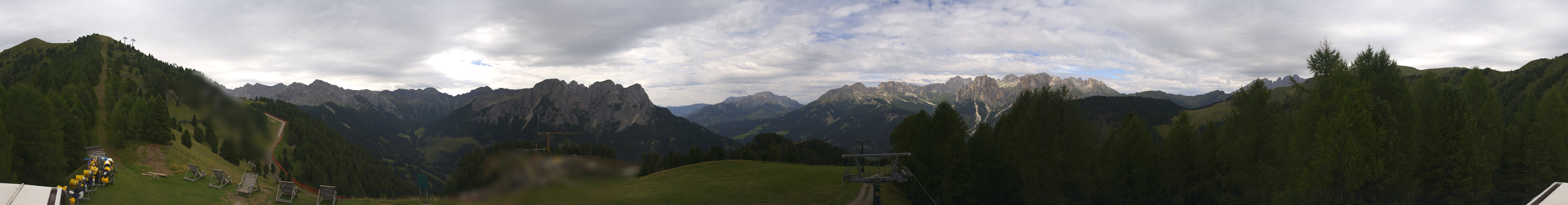 Archiv Foto Webcam Panorama Pozza di Fassa - Buffaure
