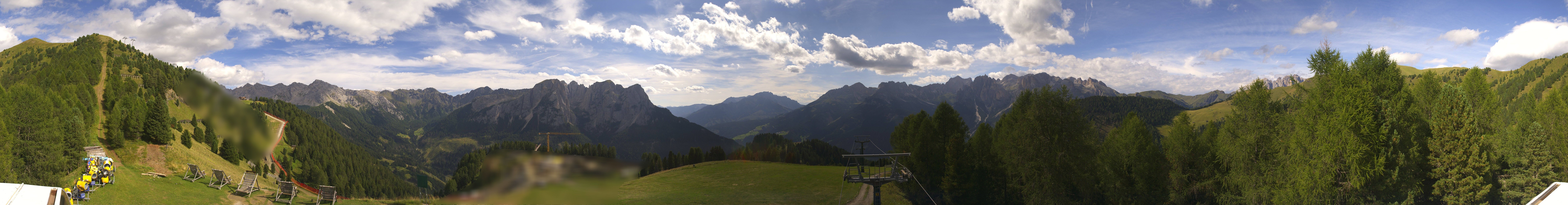 Archiv Foto Webcam Panorama Pozza di Fassa - Buffaure