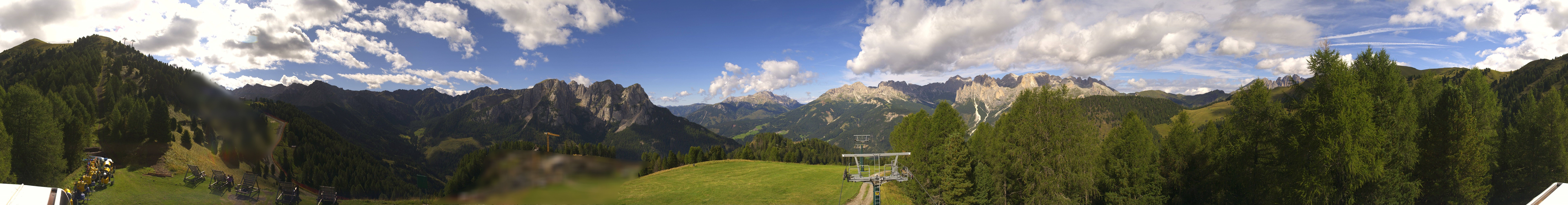 Archiv Foto Webcam Panorama Pozza di Fassa - Buffaure