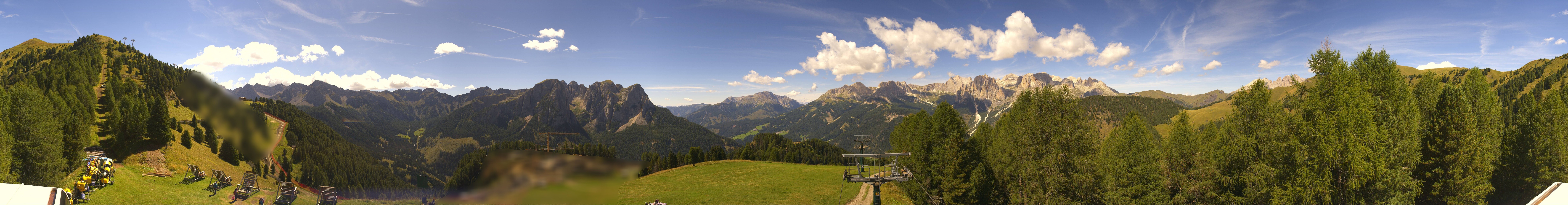 Archiv Foto Webcam Panorama Pozza di Fassa - Buffaure