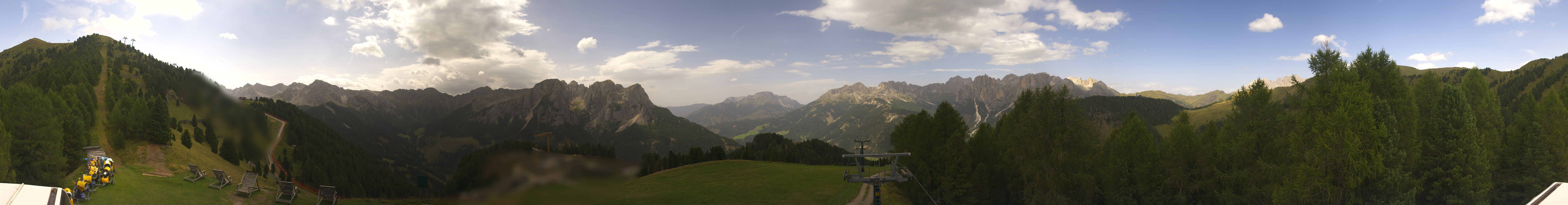 Archiv Foto Webcam Panorama Pozza di Fassa - Buffaure