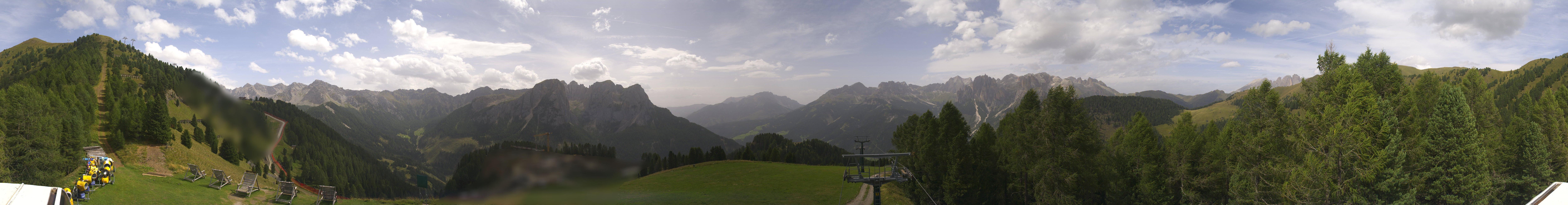 Archiv Foto Webcam Panorama Pozza di Fassa - Buffaure