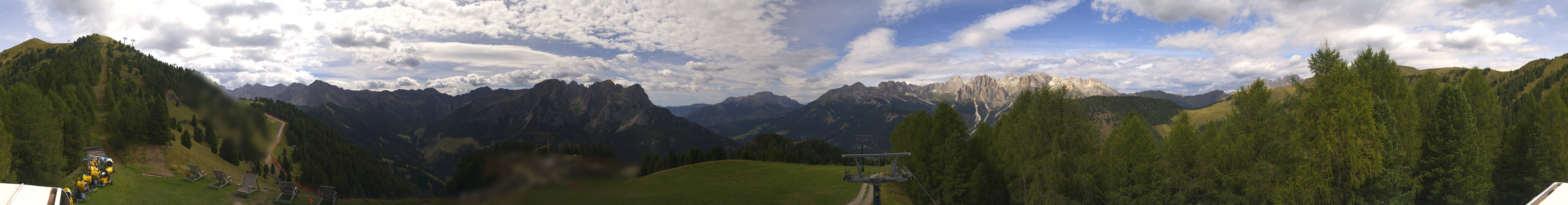 Archiv Foto Webcam Panorama Pozza di Fassa - Buffaure