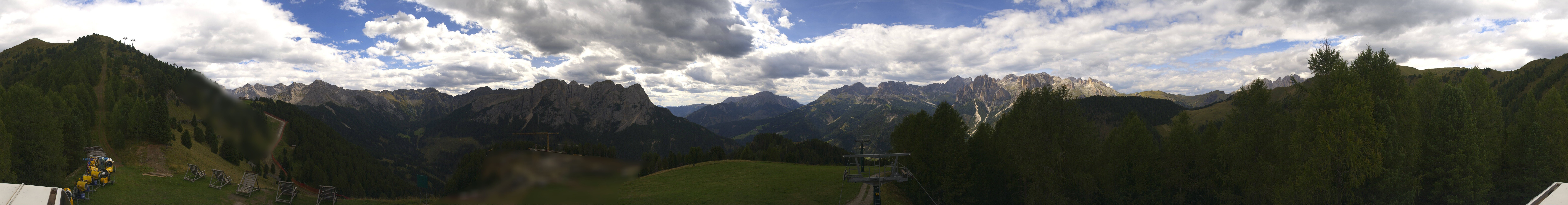 Archiv Foto Webcam Panorama Pozza di Fassa - Buffaure