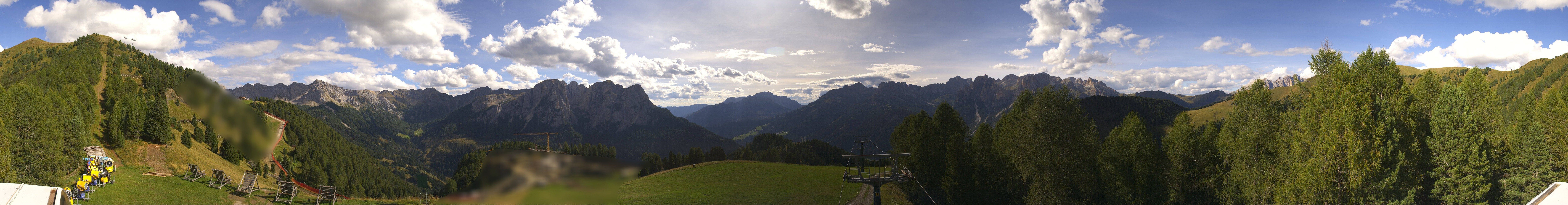 Archiv Foto Webcam Panorama Pozza di Fassa - Buffaure