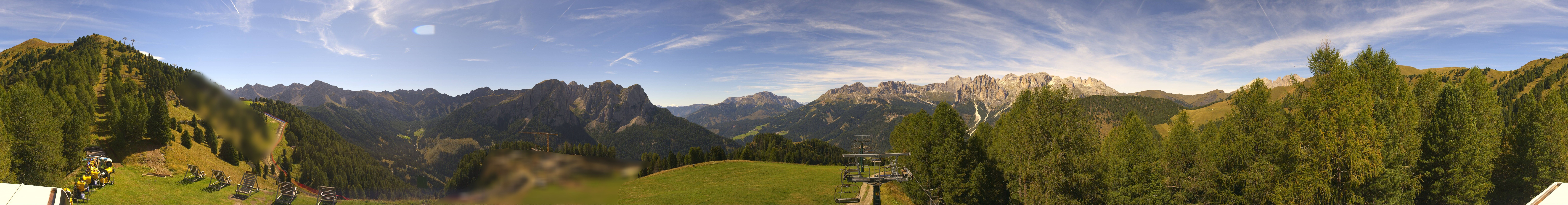 Archiv Foto Webcam Panorama Pozza di Fassa - Buffaure