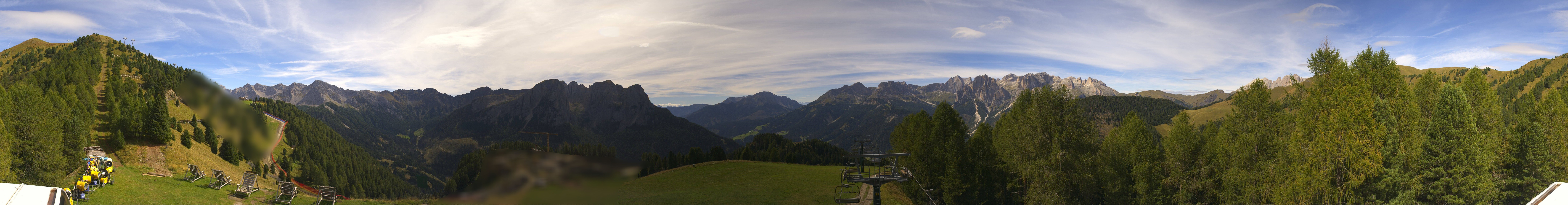 Archiv Foto Webcam Panorama Pozza di Fassa - Buffaure