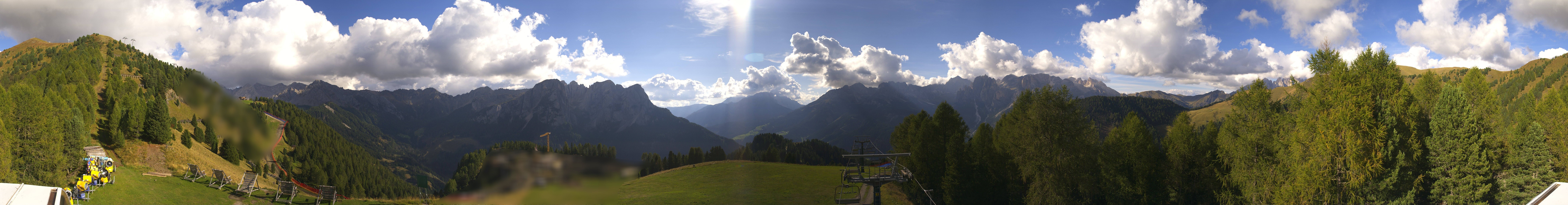 Archiv Foto Webcam Panorama Pozza di Fassa - Buffaure
